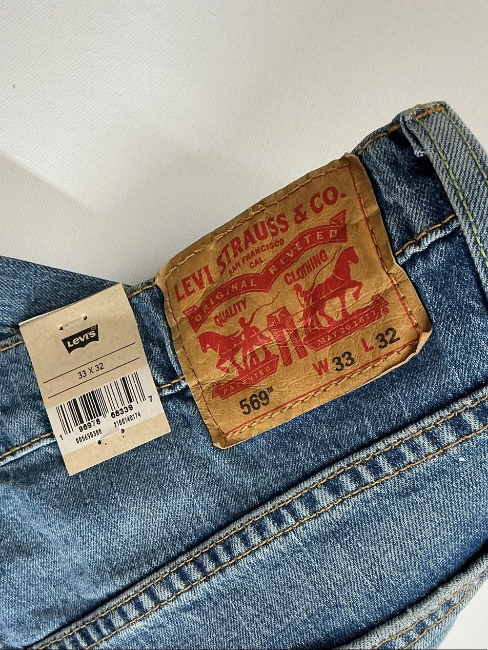 Classic Straight Fit Blue Men’s Jeans